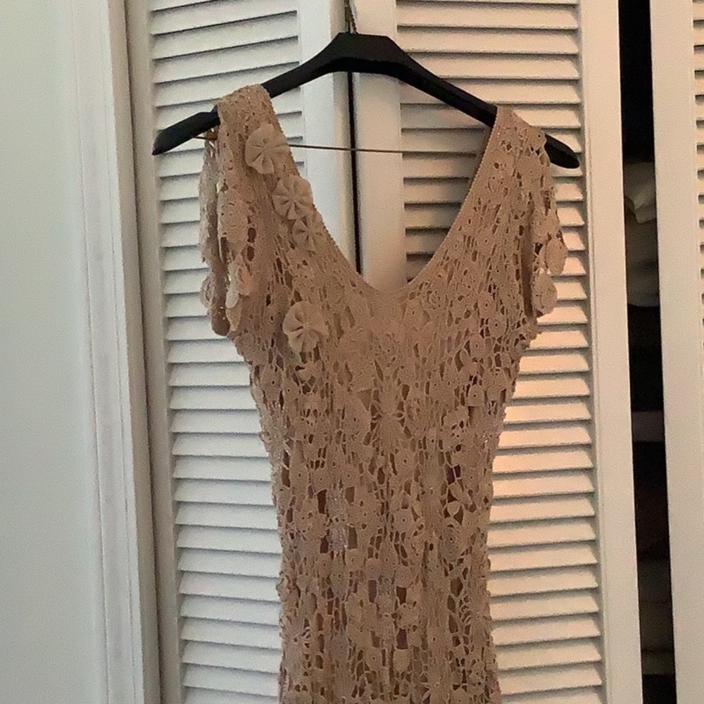 Cartise crocheted dress evening dress